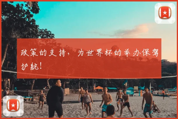 政策的支持，为世界杯的举办保驾护航！